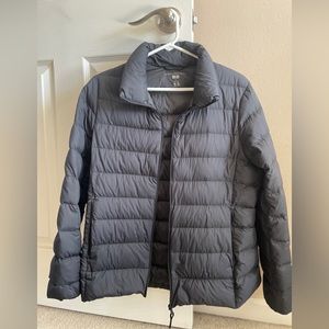 Uniqlo puffer down jacket kids size L